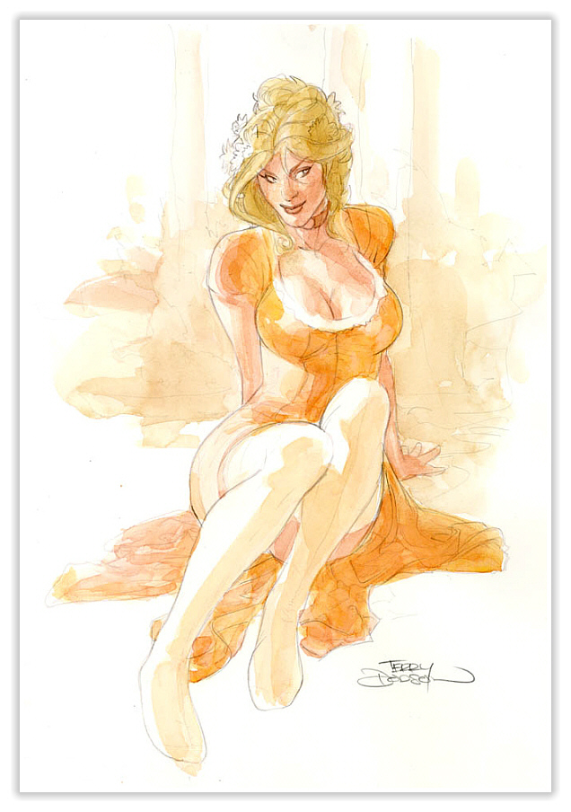  artwork by Terry Dodson 